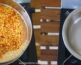A picture of step 4 of Porivilangai Urundai / Healthy ladoo.