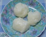 A picture of step 3 of Quick, Easy, and Delicious Milk Mochi.
