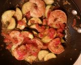 A picture of step 6 of Way yummy zucchini and shrimp with couscous.