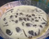 Foto langkah ke 10 dari resep Cendol Kecebong Kuah Creamy Matcha.