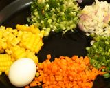 A picture of step 1 of Mixed Fried Rice- The Basic Recipe.
