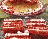 A picture of step 15 of Red velvet cake.