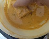 A picture of step 4 of Bread pakoda.
