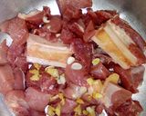 A picture of step 1 of Beef stew.