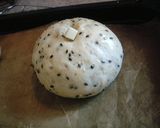 A picture of step 3 of Sesame-Packed Rolls.