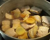 A picture of step 5 of Japanese-Style Stewed Pork Chunks.