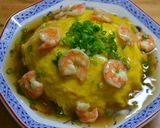 A picture of step 16 of Special Fried Rice with Ankake Soup.