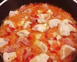 Foto del paso 3 de la receta: Arroz con pollo y chorizo rápido (con morrón calahorra)