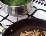 A picture of step 3 of Vickys Spinach & Mushroom Stuffed Chicken Rolls, GF DF EF SF NF.