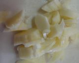 A picture of step 2 of Chunky All-purpose Sweet Onion and Miso Sauce for Gyoza Dumplings.