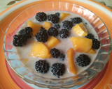 Foto del paso 2 de la receta: Postre de zarzamoras y melocotón