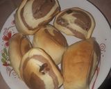 A picture of step 2 of Chocolate spiral Buns.
