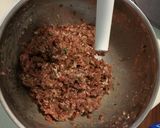 A picture of step 1 of Cajun Smoked Duck Sausage.