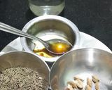 A picture of step 1 of Saunf Sarbat.