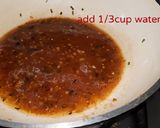 A picture of step 4 of Prawns manchurian.