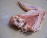 A picture of step 6 of Not to the Brim but...Stuffed Chicken Wing Gyoza.