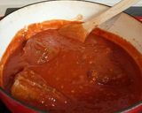 A picture of step 4 of Beef Enchiladas.