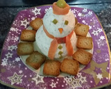 Foto del paso 7 de la receta: Muñeco de queso crema ⛄⛄⛄