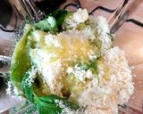 Pas rețetă Sos pesto făcut în casă cu spaghetti 1 fotografie