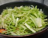 芹菜炒天婦羅的食譜步驟3照片