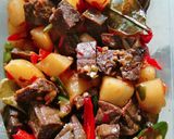 Foto langkah ke 4 dari resep Paru sapi + kentang.