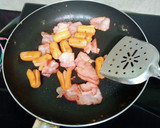 รูปขั้นตอนการทำที่ 3 ของ ข้าวผัดอเมริกัน by T