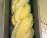 A picture of step 10 of Twisted Cream Bread.