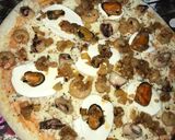 Foto del paso 15 de la receta Pizza de marisco