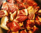 A picture of step 2 of Sweet & Sour Pork.