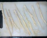 A picture of step 2 of Fermented bamboo shoot&salted dry fish with ghost chilli.