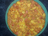Tortilla de papas con salchichas 😋 Súper FÁCIL