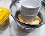A picture of step 3 of Snowy White Cheesecake Made with Yogurt.