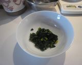 A picture of step 1 of (Bread Maker) Spinach Bread.