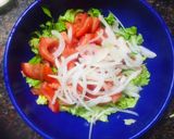 Foto del paso 5 de la receta: Papas rellenas con ensalada mixta 🥗🥔