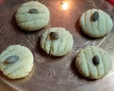A picture of step 2 of Milk peda.