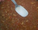 A picture of step 4 of Okra in sweet chilli sauce.