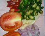 Foto langkah ke 1 dari resep Tumis Tempe Udang Cabai Ijo.