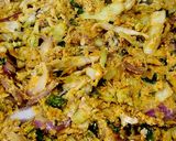 A picture of step 3 of Crispy Cabbage Fritters.