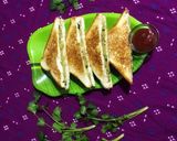 A picture of step 5 of Coriander flavoured Potato Sandwich.