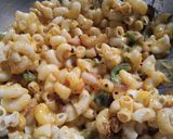 A picture of step 4 of Quick Breakfast for Kids - Mango Macaroni.