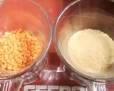 A picture of step 1 of Bulgur and Lentil soup with chicken stock.