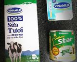 Hình bước làm 1 của món Yaourt sữa tươi