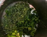 A picture of step 1 of Methi Pakoda.