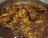 A picture of step 5 of Chicken kosha.