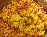 A picture of step 4 of Paneer Bhurji.