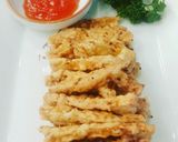 Hình bước làm 5 của món Nấm đùi gà chiên muối