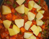 Foto del paso 3 de la receta: Garbanzos con calabaza y chorizo