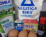 Foto langkah ke 2 dari resep Basque Burnt CheeseCake.