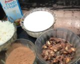 A picture of step 1 of No Sugar Chocochips Icecream.