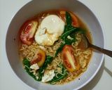 Foto langkah ke 7 dari resep Mie Rebus Bayam pengganjal lapar.